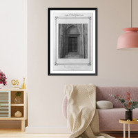 Exterior view of a window in the Yesil Cami (Green Mosque) in Bursa - 2, Antique Poster