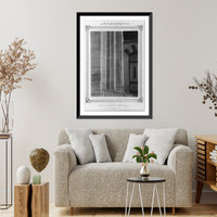 Historic Framed Print, [A part of the gate of the Yesil Cami (Green Mosque) in Bursa].Abdullah Fr&egrave;res.,  17-7/8" x 21-7/8"