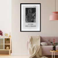 Historic Framed Print, La Cina verso il Socialismo,  17-7/8" x 21-7/8"