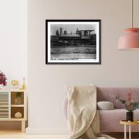 Historic Framed Print, Probably Lehigh Valley R.R.,  17-7/8" x 21-7/8"