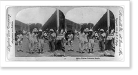 Historic Framed Print, Filipino prisoners, Manila,  17-7/8" x 21-7/8"