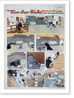 The Kin-der-Kids. The Kin-der-Kids' narrow escape from Aunty Jimjam - 2, Antique Poster