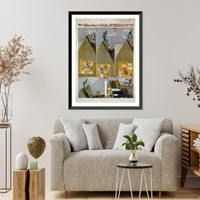 The Kin-der-Kids. Piemouth is rescued by kindhearted Pat - 2, Historic Print