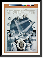 Historic Framed Print, Shooting the Chute,  17-7/8" x 21-7/8"