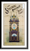 The Strasburg Apostolic and Musical Clock, The Saviour and Apostles Appear! The Marvel of Rome!, Vintage Poster