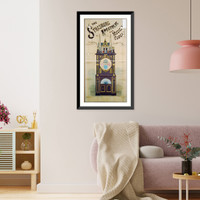 The Strasburg Apostolic and Musical Clock, The Saviour and Apostles Appear! The Marvel of Rome!, Vintage Poster
