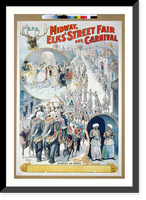 Historic Framed Print, Midway Elks' Street Fair and Carnival,  17-7/8" x 21-7/8"