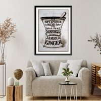 Sanford's Extract Jamaica Ginger, Vintage Poster