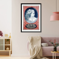 Historic Framed Print, Shepard's Wahoo Bitters,  17-7/8" x 21-7/8"