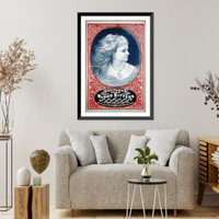 Historic Framed Print, Shepard's Wahoo Bitters,  17-7/8" x 21-7/8"