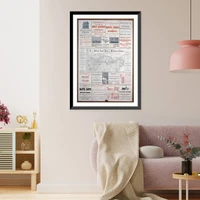 Detroit, Grand Haven & Milwaukee Railway, Antique Poster