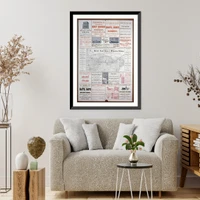 Detroit, Grand Haven & Milwaukee Railway, Antique Poster