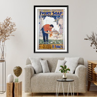 You need only one soap. Ivory soap.the Strobridge Lith. Co., Cin'ti & New York. - 2, Vintage Wall Art