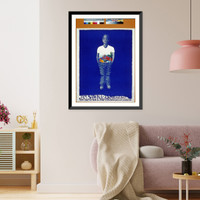 Jan Sawka, Ankrum Gallery, new paintings and prints, March '81, Vintage Print