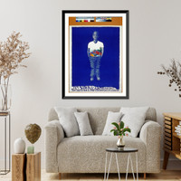 Jan Sawka, Ankrum Gallery, new paintings and prints, March '81, Vintage Print