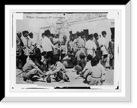 Historic Framed Print, Persia, Cossacks at lunch,  17-7/8" x 21-7/8"