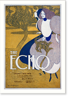 Vintage Photo Print - Chicago - The echo 's new paper