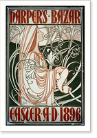 Historic Framed Print, Harper's Bazaar, Easter - A.D. 1896. - 2,  17-7/8" x 21-7/8"
