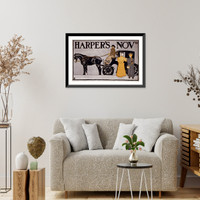 Harper's for Nov'B'R Classic, Historic Print