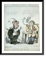 Historic Framed Print, Familiar ghosts - sketch 2. Ghost of the vicar!! - 2,  17-7/8" x 21-7/8"