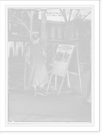 Historic Framed Print, Recruiter in City Hall Park, New York,  17-7/8" x 21-7/8"