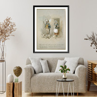 Where shall I say you're gone to, Jim if anyone calls?"" - 2, Vintage Print