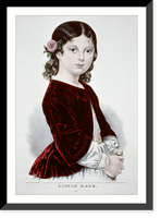 Historic Framed Print, Little Kate,  17-7/8" x 21-7/8"