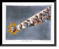 Historic Framed Print, The comet of 1811 - 3,  17-7/8" x 21-7/8"