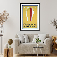 Certain people of importance, Vintage Poster