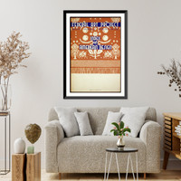 Historic Framed Print, Index of American Design,  17-7/8" x 21-7/8"