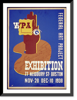 Vintage Photo Print - Boston - WPA Federal Art Project, 1938 (2)