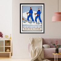 They like winter in New York State The state that has everything.J. Rivolta, Antique Print