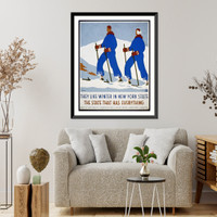 They like winter in New York State The state that has everything.J. Rivolta, Antique Print