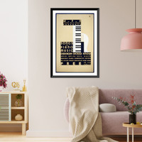 Historic Framed Print, WPA Federal Music Project presents songs and piano music everybody should know Free to the public.BL.,  17-7/8" x 21-7/8"