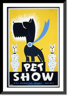 Pet show WPA recreation project, Dist. No. 2.Gregg, Antique Wall Art