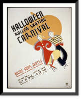 Halloween roller skating carnival Bring your skates : Prizes will be awarded for costumes.M. Weitzman. Classic, Historic Reproduction