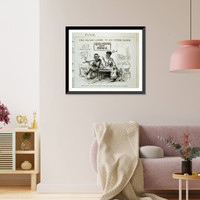 Historic Framed Print, The silver lining to an opium cloud,  17-7/8" x 21-7/8"