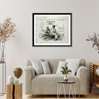 Historic Framed Print, The silver lining to an opium cloud,  17-7/8" x 21-7/8"