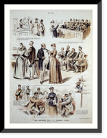 Antique Photo Print - The growing field of woman's work