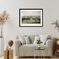 Historic Framed Print, View of Washington City - 3,  17-7/8" x 21-7/8"