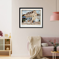 Historic Framed Print, [Pre-Revolutionary taverns and inns in Philadelphia] - 4,  17-7/8" x 21-7/8"