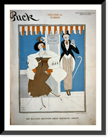 Historic Framed Print, The manager discovers great histrionic ability,  17-7/8" x 21-7/8"