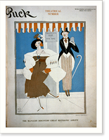 Historic Framed Print, The manager discovers great histrionic ability,  17-7/8" x 21-7/8"