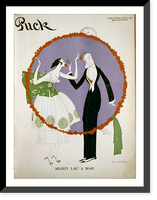 Historic Framed Print, Mighty lak' a rose,  17-7/8" x 21-7/8"