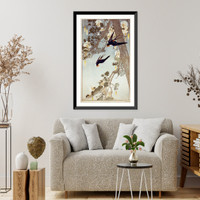 The land of the bluebird.Bertha Lum, Historic Print