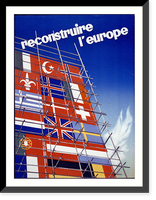Reconstruire l'Europe Classic, Historic Print