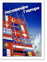 Reconstruire l'Europe Classic, Historic Print