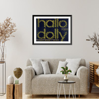 Hallo, Dolly, musical.Jaromir Valousek, Vintage Wall Art