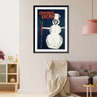 Historic Framed Print, Ćerven&aacute; Krcma Francovsk&yacute; films...Renzie: Claude Autant-Lara,  17-7/8" x 21-7/8"