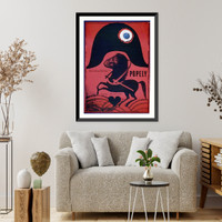 Historic Framed Print, Popely. Polsky film. Rezie: Andrezej Wajda,  17-7/8" x 21-7/8"